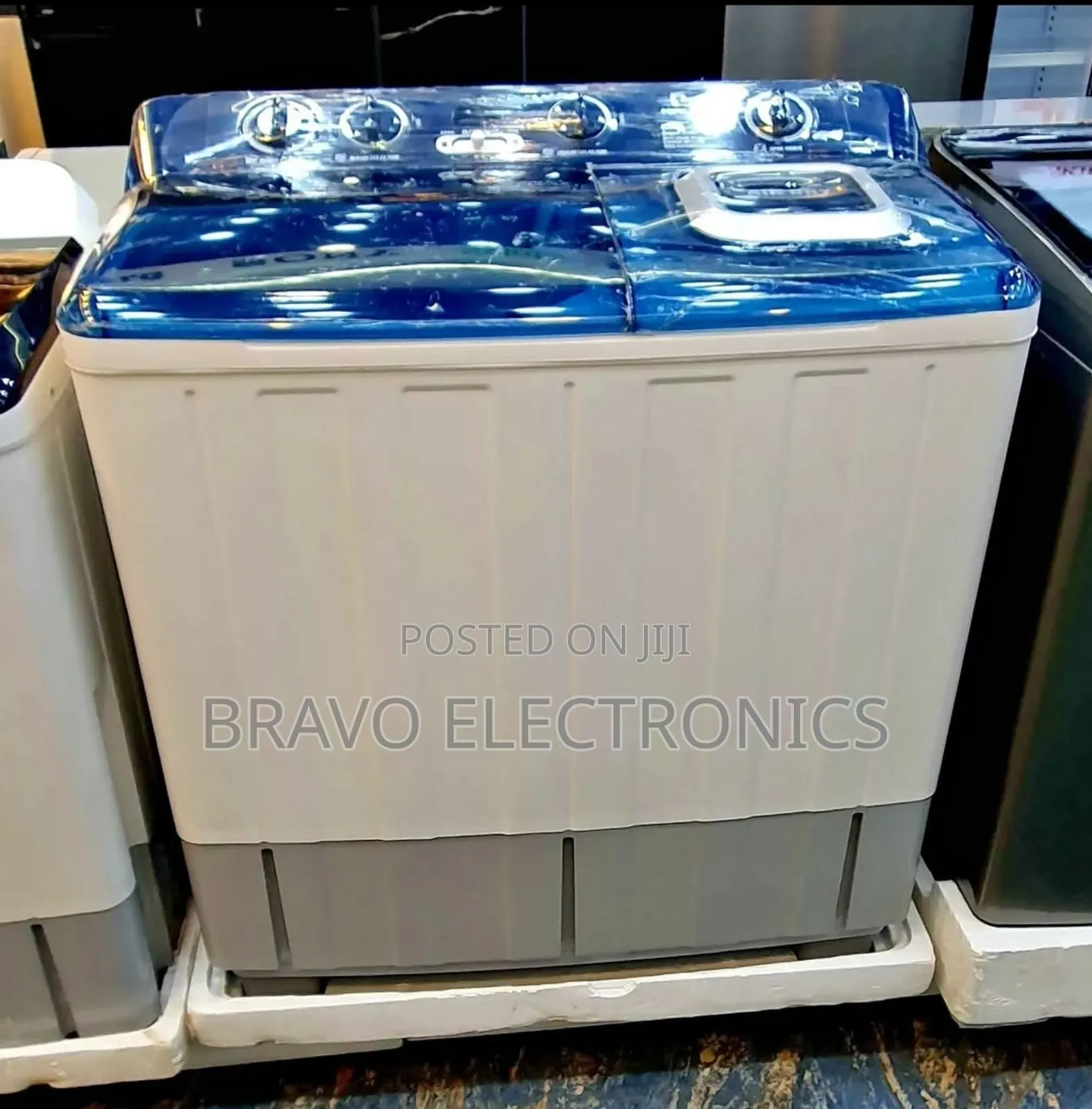 Popular 16kg Semi-Automatic Washing Machine – Strong 8 Teeth Power!