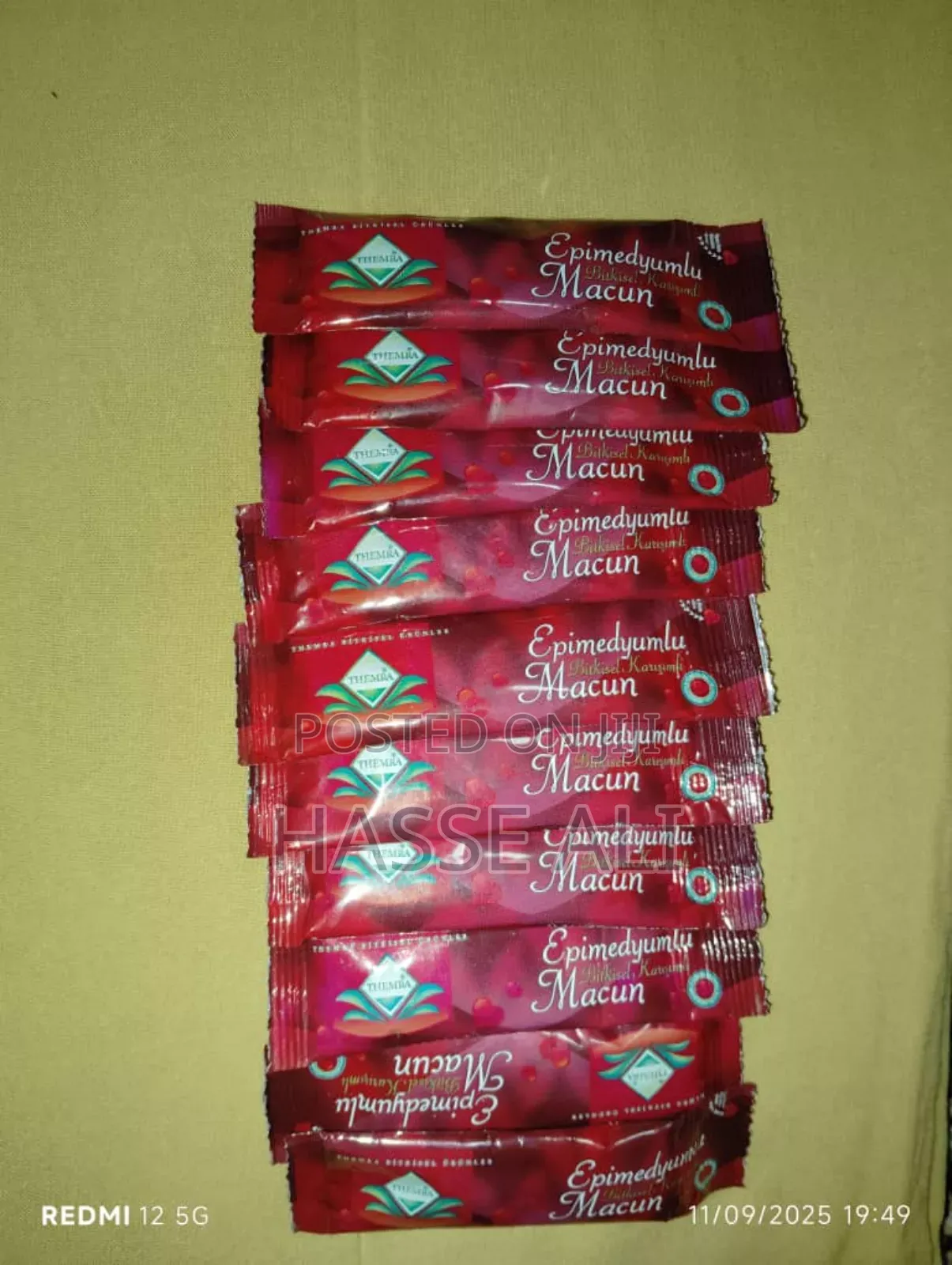 Themra Macun Honey Vip Chocolate 6pics With in Sachets