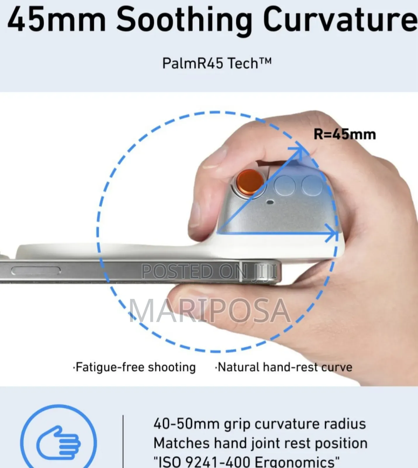 2in1 Telesin Magnetic Grip With Ring Light