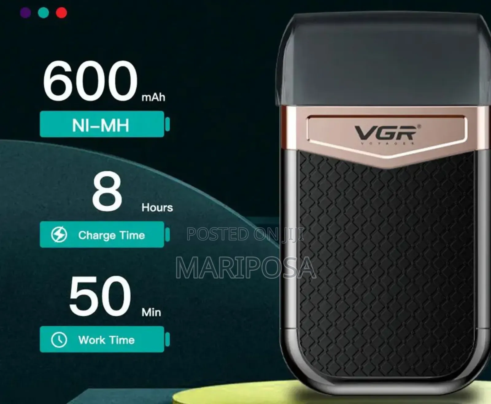 VGR Professional Electric Shaver