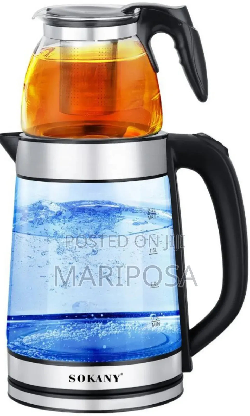 Sokany Tea Maker Electric Kettle + Tea Pot