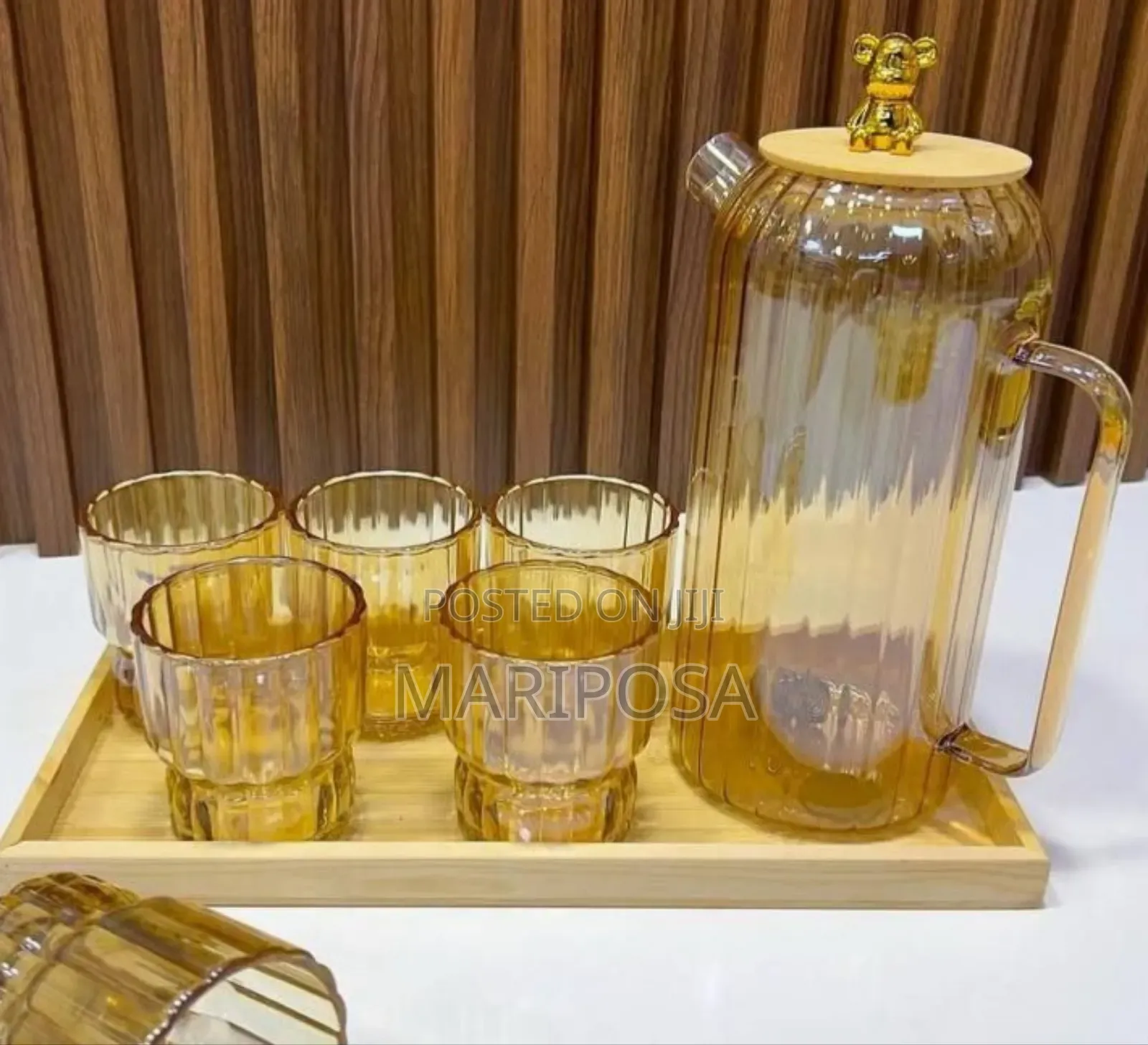 7pcs Glass Water Set