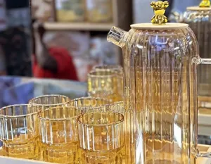 7pcs Glass Water Set