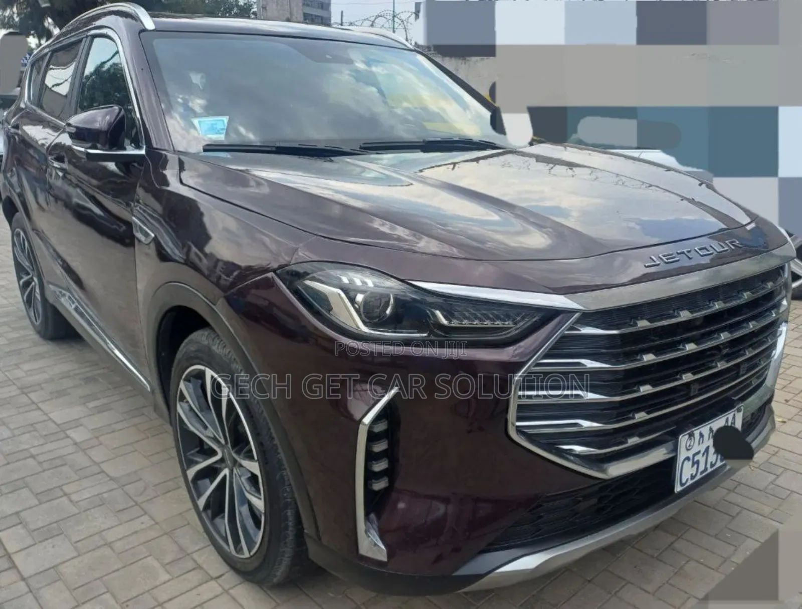 Jetour X70 Plus 2023 Burgundy