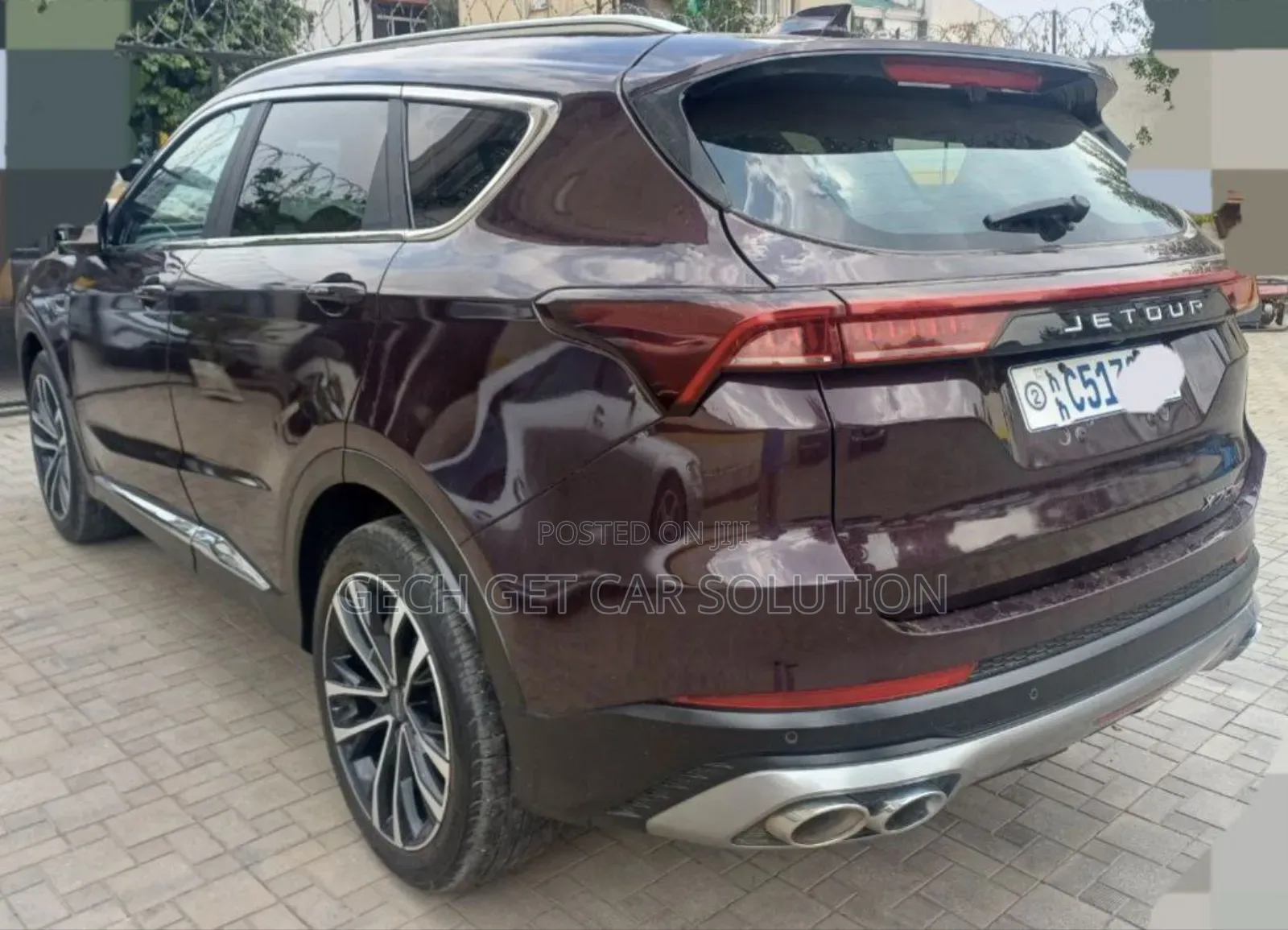 Jetour X70 Plus 2023 Burgundy