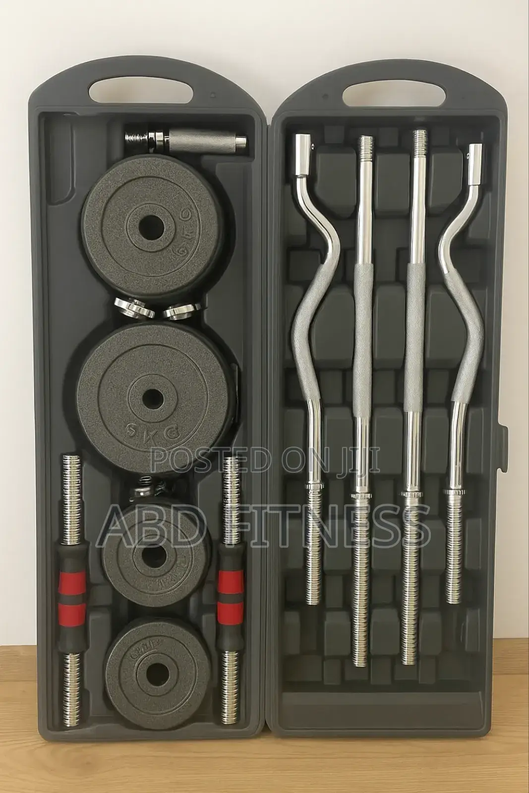 55kg Adjustable Dumbbell Barbell Set – Full Body Workout