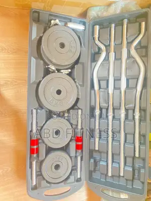 55kg Adjustable Dumbbell Barbell Set – Full Body Workout