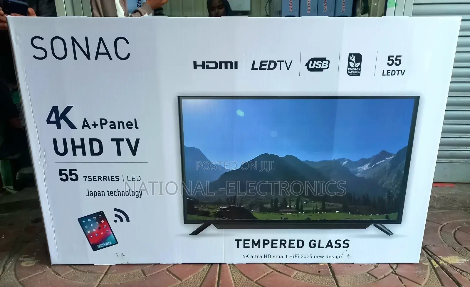 Sonac 55 Inch Tv Smart Android New 2025 Tv TVTVTV