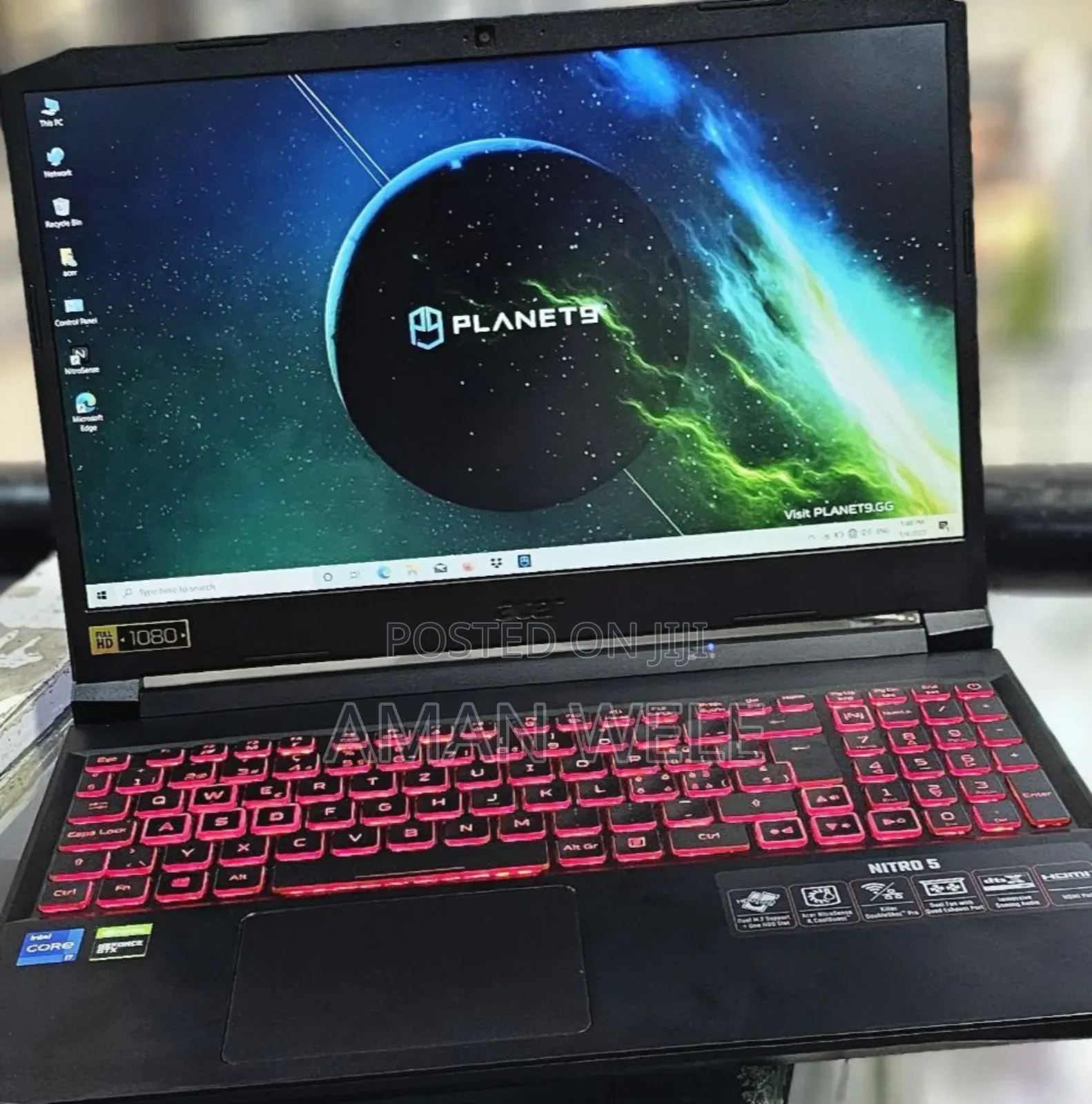 New Laptop Acer Nitro 5 16GB Intel Core I7 SSD 1T