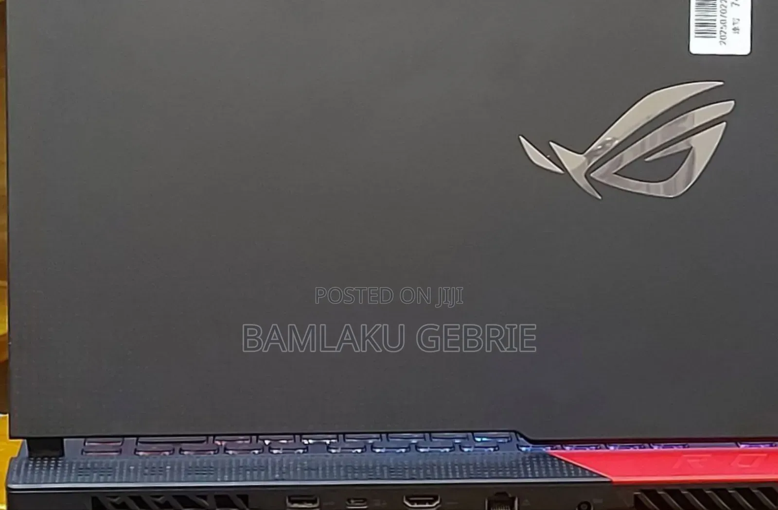 New Laptop Asus ROG Strix G15 16GB AMD Ryzen 9 SSD 1T