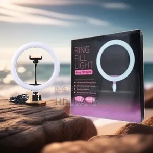 Photo - 10 Inch Led Ring Light: The Compact Powerhouse.