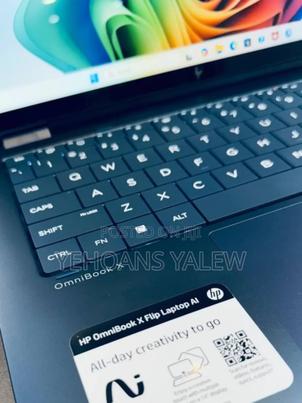 New Laptop HP OmniBook X Flip 14" 16GB Intel Core Ultra 7 SSD 1T