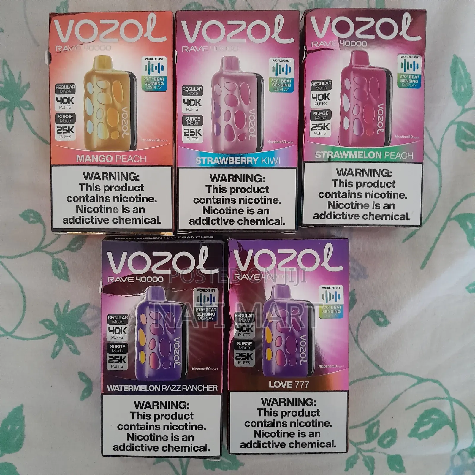 Vozol Vape 40,000 Mango Peach