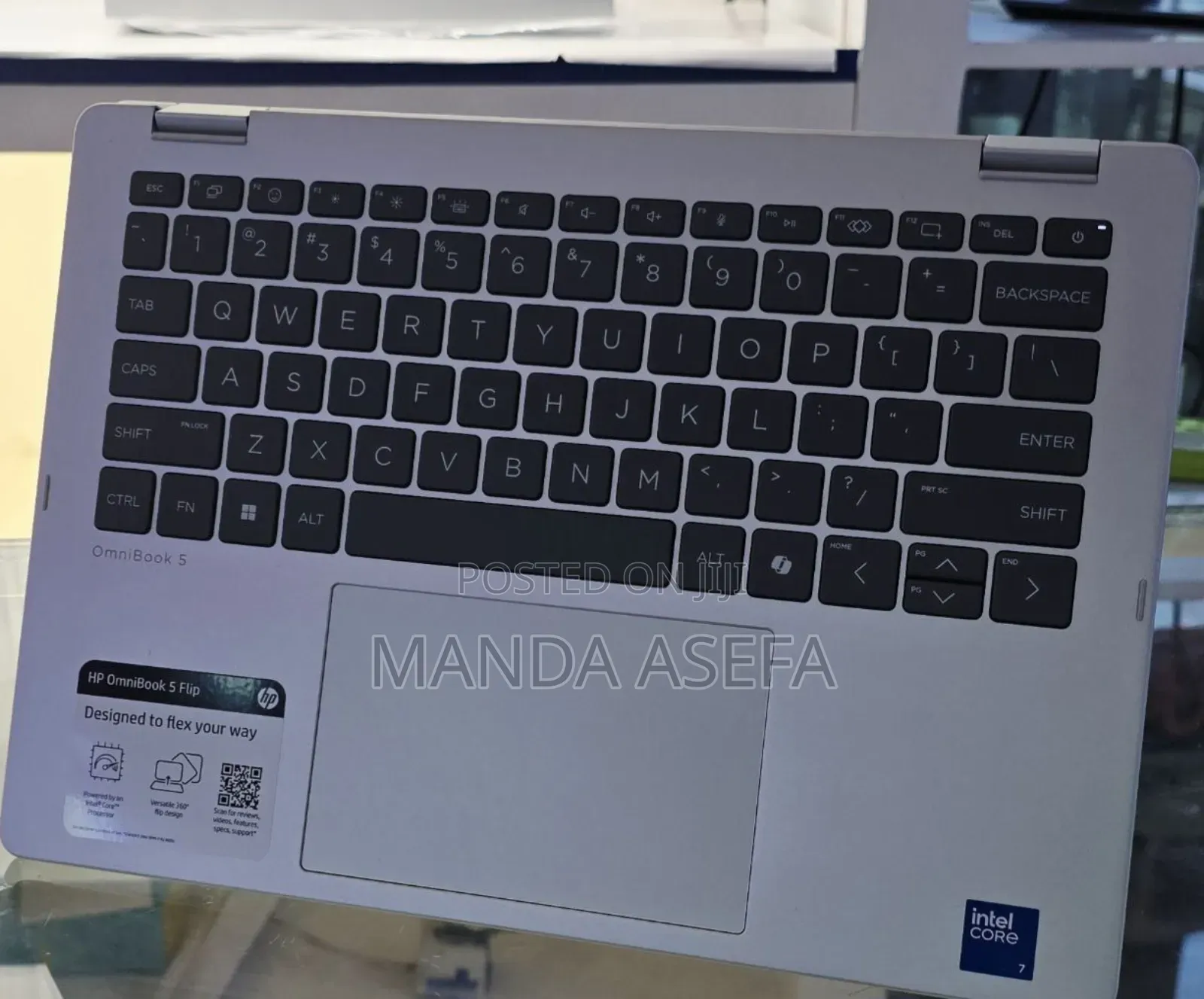 New HP OmniBook 5 Flip 14-Fp0023dx 16GB Intel Core Ultra 7 SSD 512GB