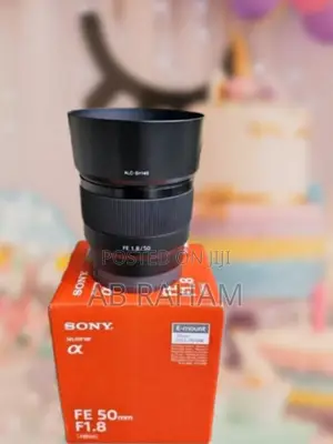 Photo - Sony Fe 50mm F/1.8 Lens E-mount Lens/Full-frame