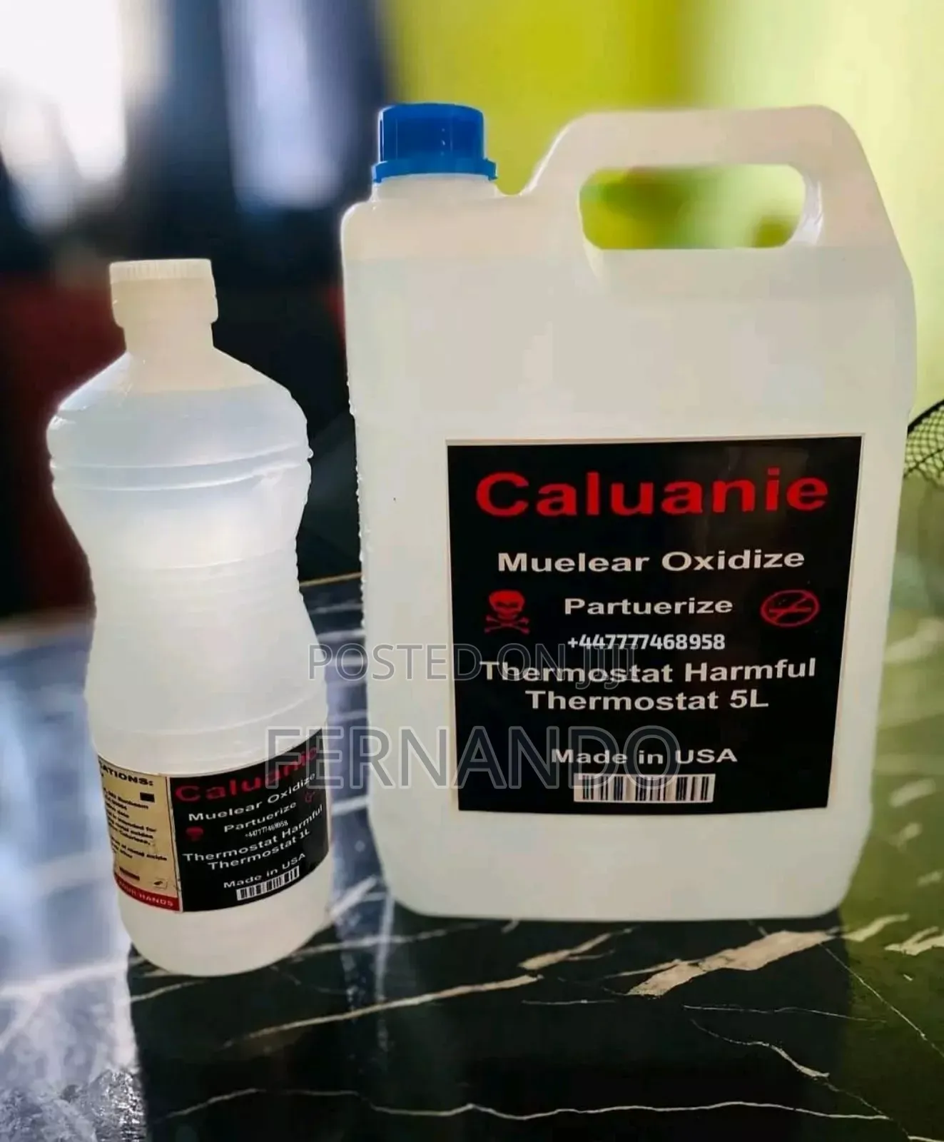 Caluanie Muelear Oxidize Ssd Solution