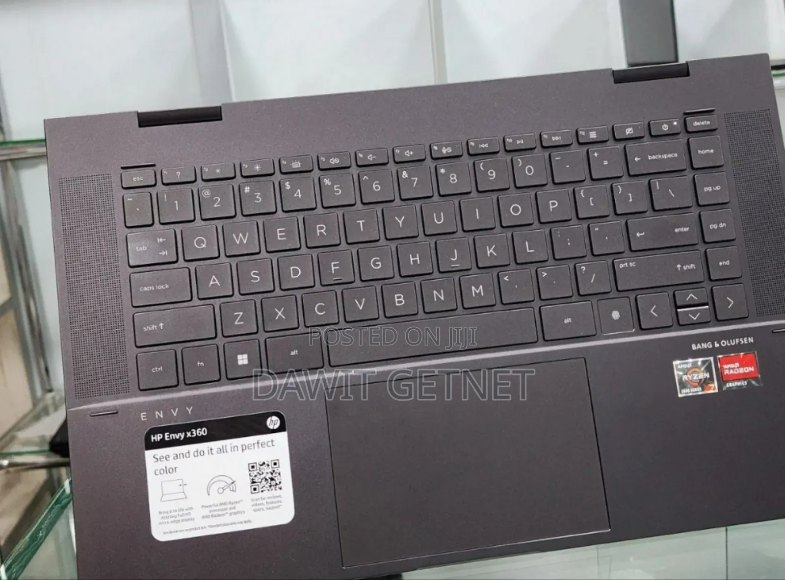 New Laptop HP Envy X360 16GB AMD Ryzen 7 SSD 512GB