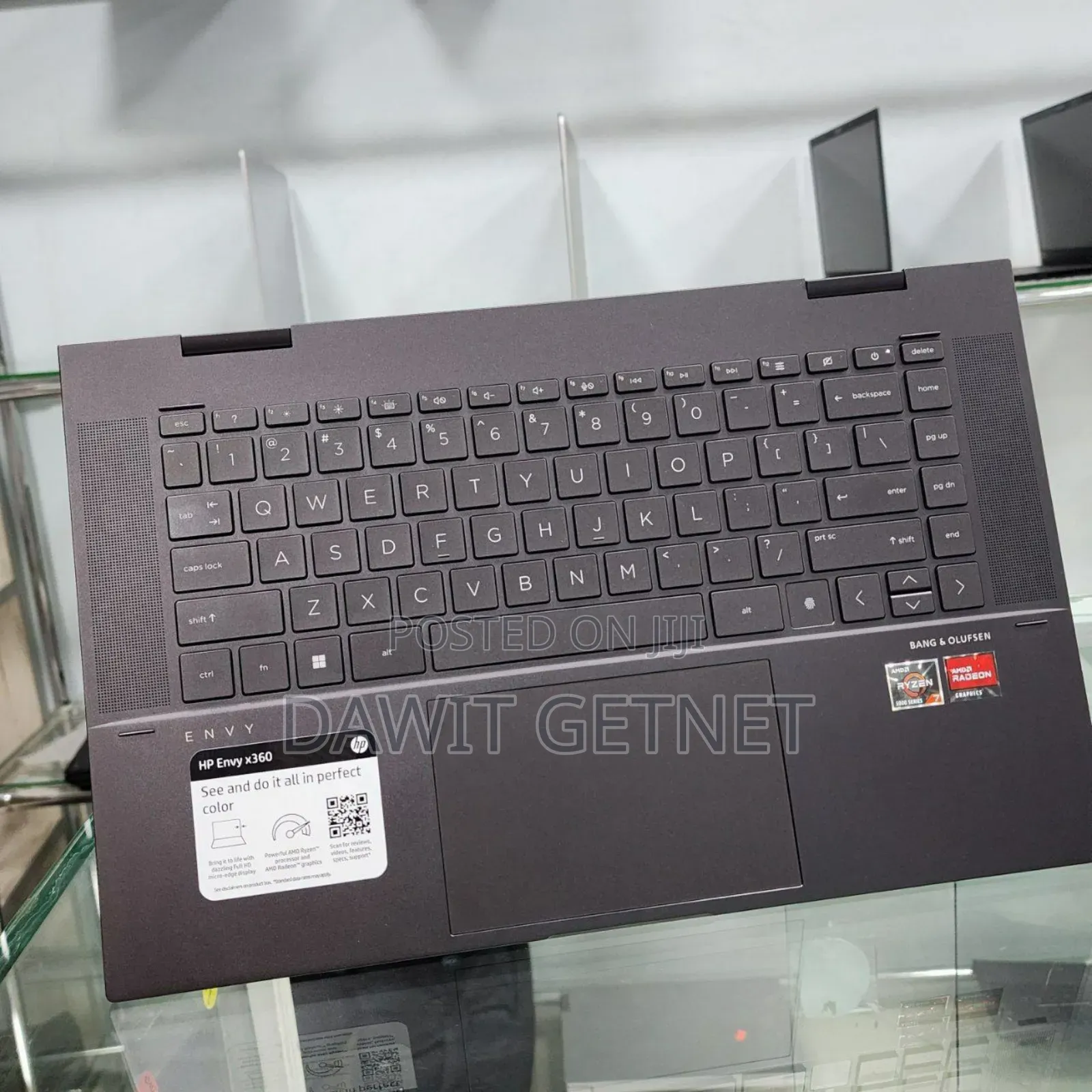 New Laptop HP Envy X360 16GB AMD Ryzen 7 SSD 512GB