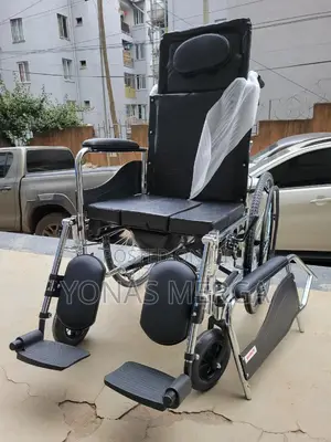 Toilet Commode鰍፯bathroom Wheelchair፮霉wheelchair Bedside Locking Caster