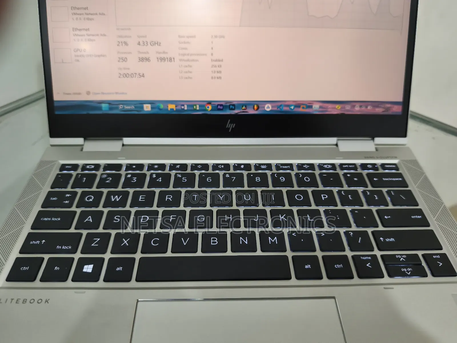 New Laptop HP EliteBook X360 830 G6 16GB Intel Core I7 SSD 512GB