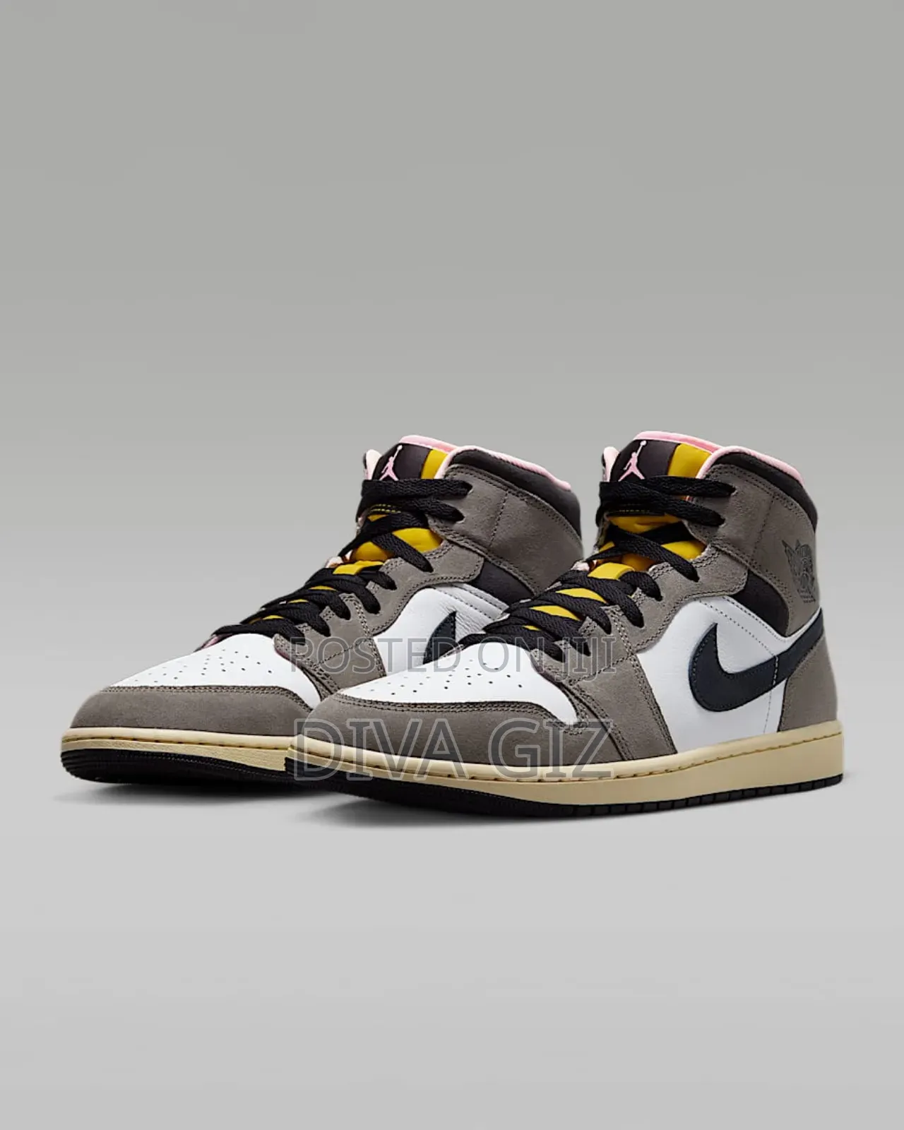 35,500 Birr Original Air Jordan 1 Mid Se Original Shoes Only