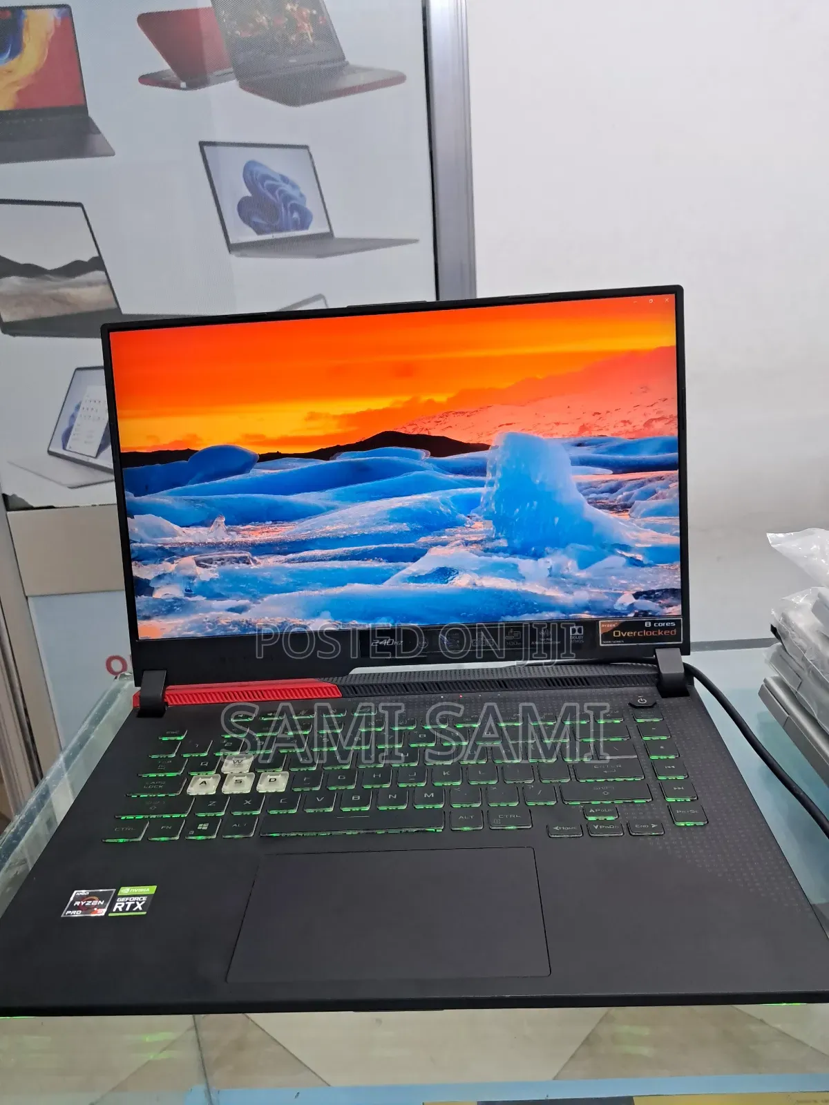 New Laptop Asus ROG Strix G15 16GB AMD Ryzen 9 SSD 512GB