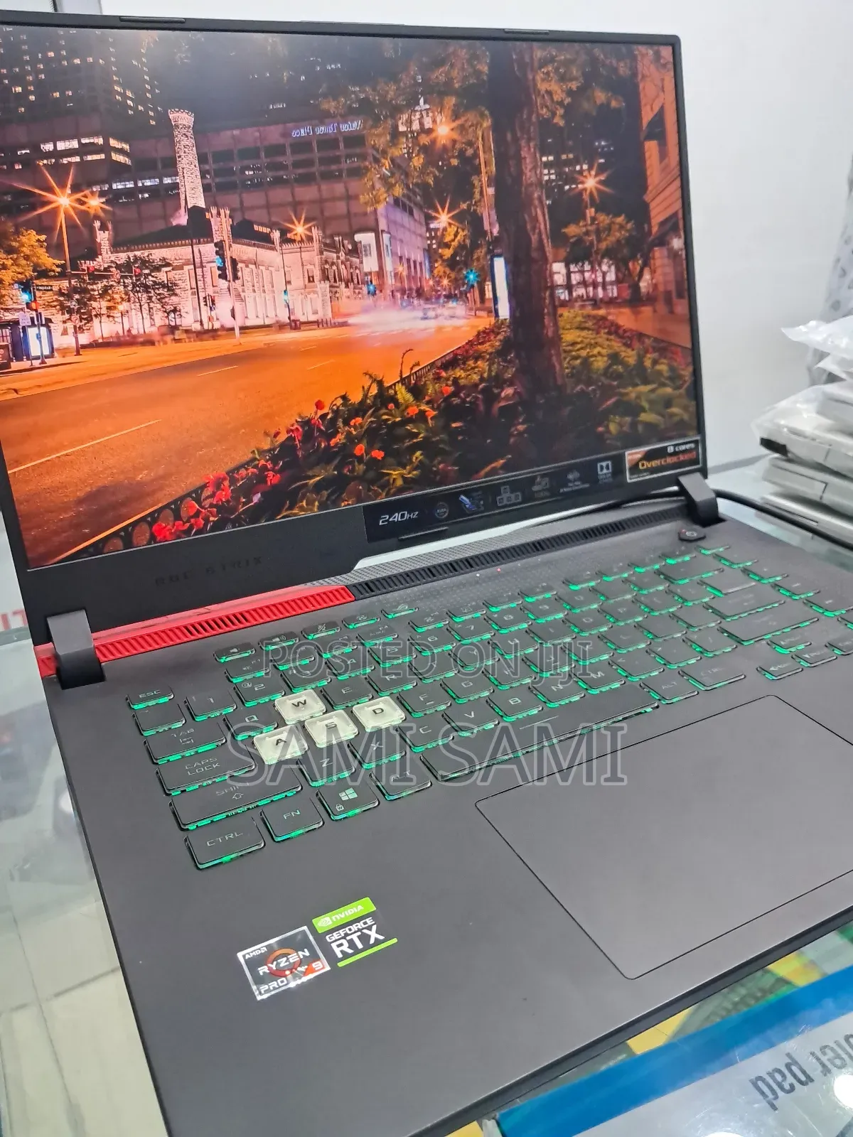 New Laptop Asus ROG Strix G15 16GB AMD Ryzen 9 SSD 512GB