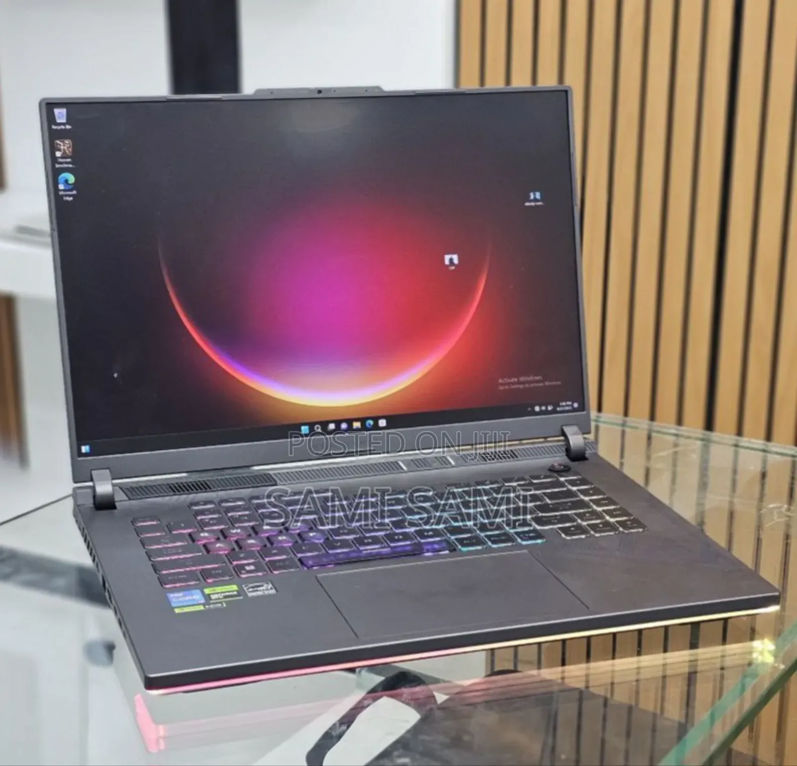 New Laptop Asus ROG Strix G15 16GB Intel Core I7 SSD 1T