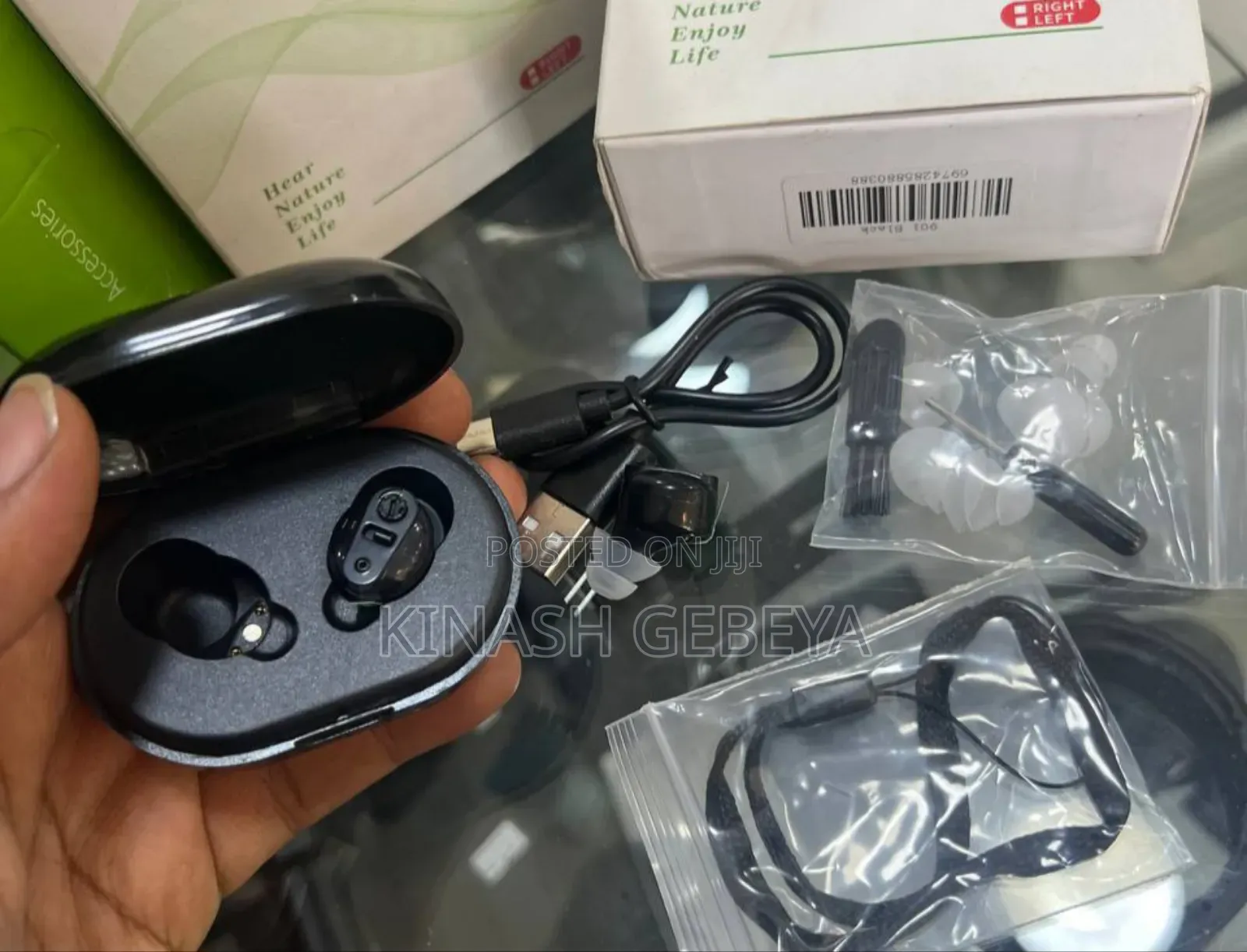 High Quality Hearing Aid With Power Bank