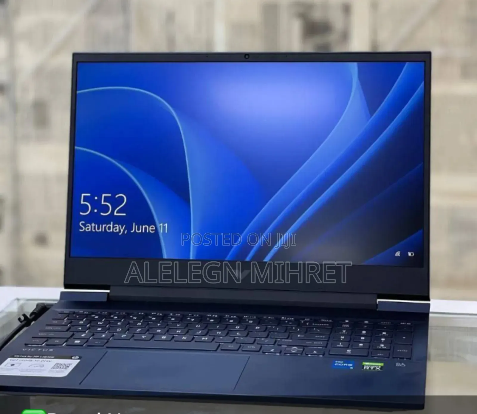 New Laptop HP Victus 15 16GB Intel Core I7 SSD 512GB