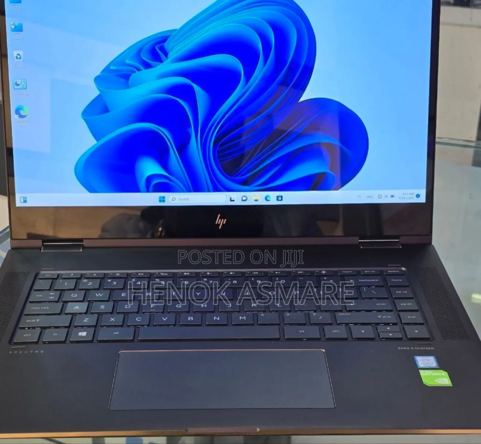 New Laptop HP Spectre X360 15t 16GB Intel Core I7 SSD 512GB