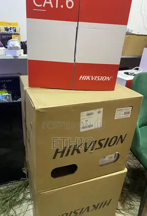 Photo - Hikvision Cat 6 Cable Half Copper