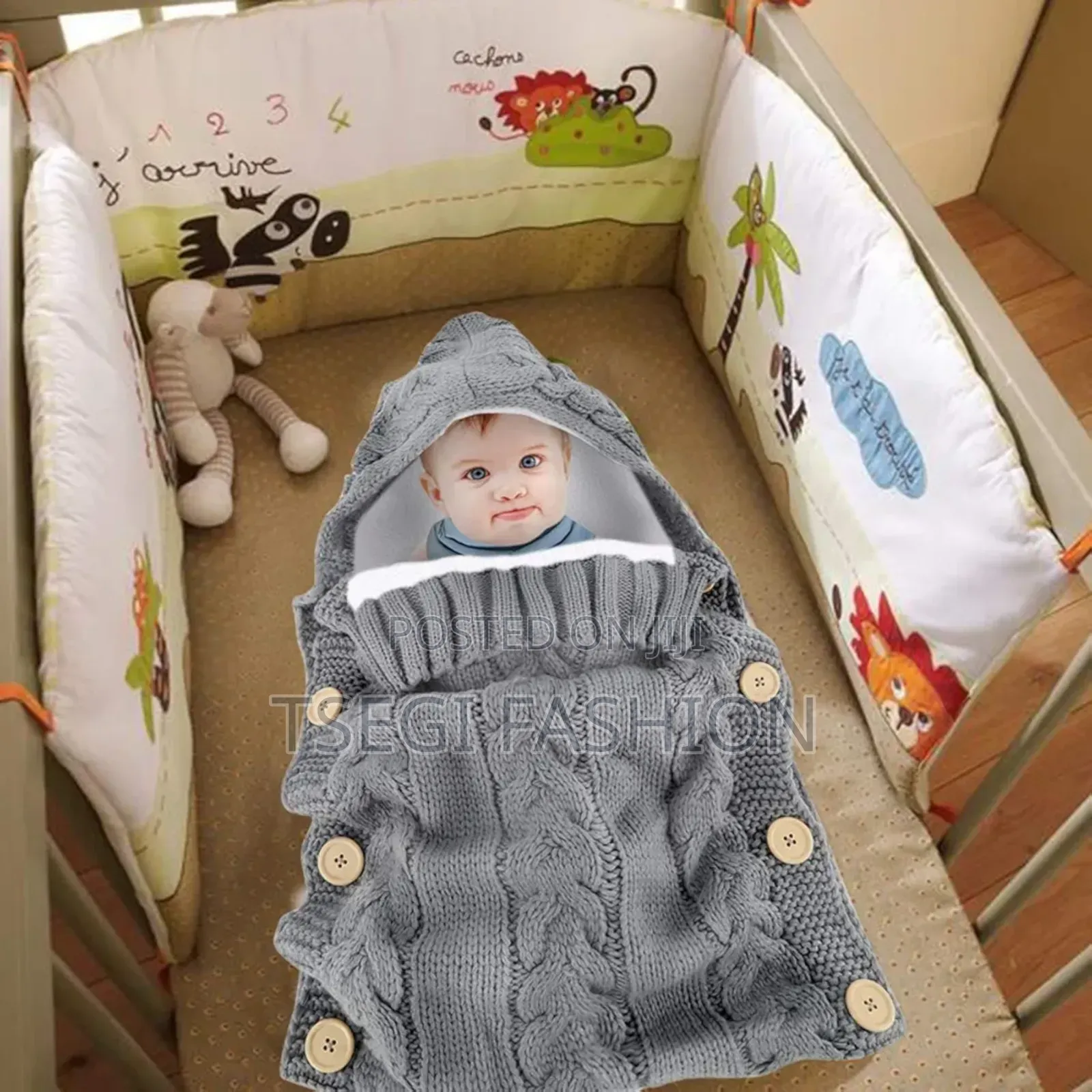 Baby Swadle Blanket /የልጆች ማቀፊያ