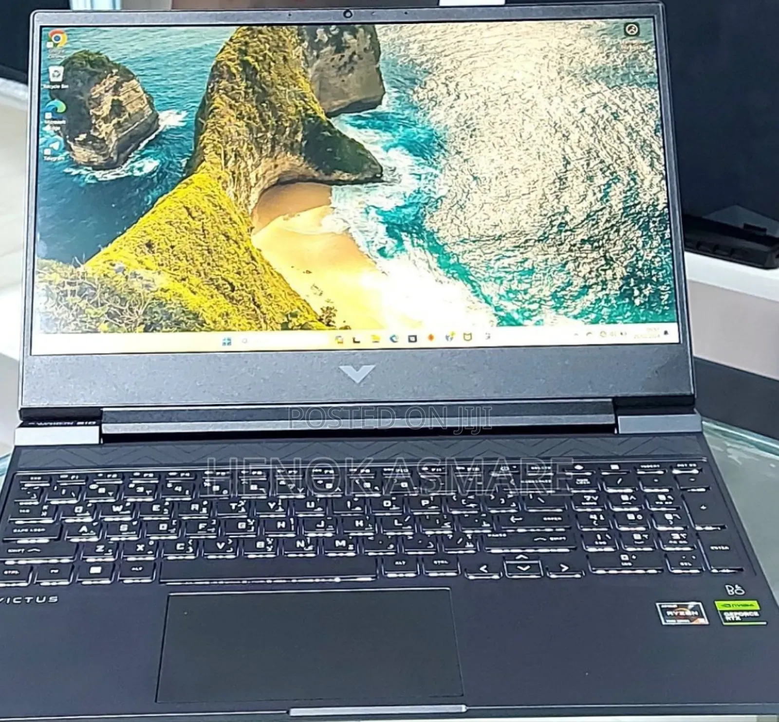 New Laptop HP Victus 16 8GB AMD Ryzen 5 SSD 512GB