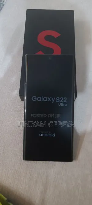 New Samsung Galaxy S22 Ultra 128 GB Gray