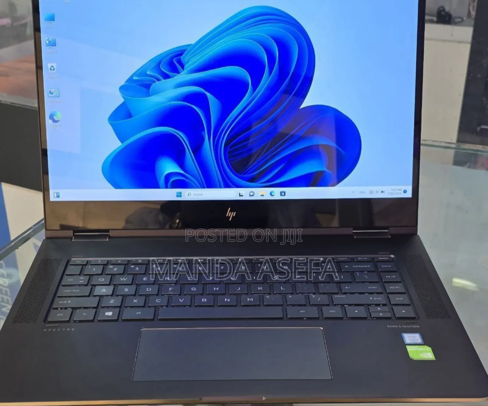 New Laptop HP Spectre 16GB Intel Core I7 SSD 512GB