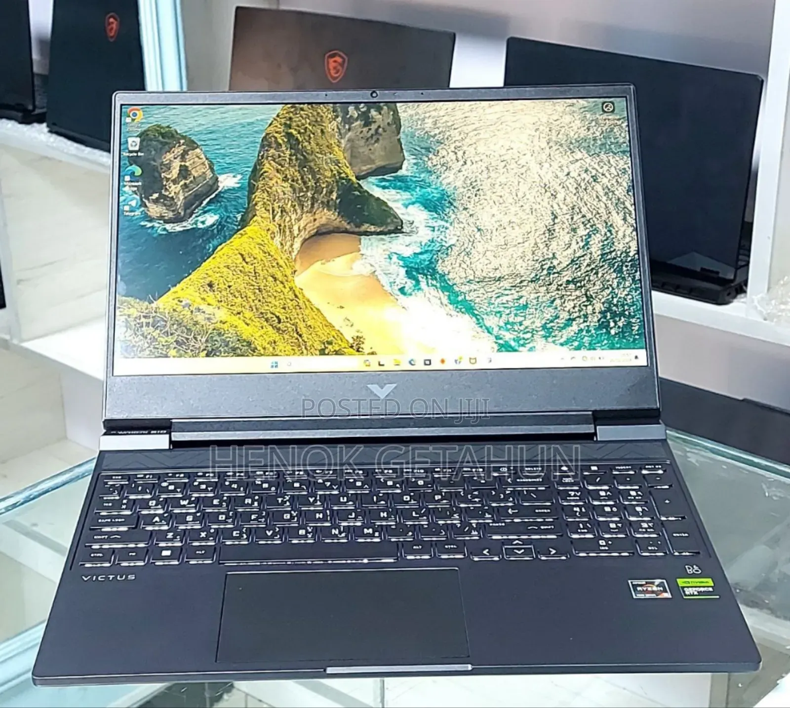 New Laptop HP Victus 15 8GB AMD Ryzen 5 SSD 512GB