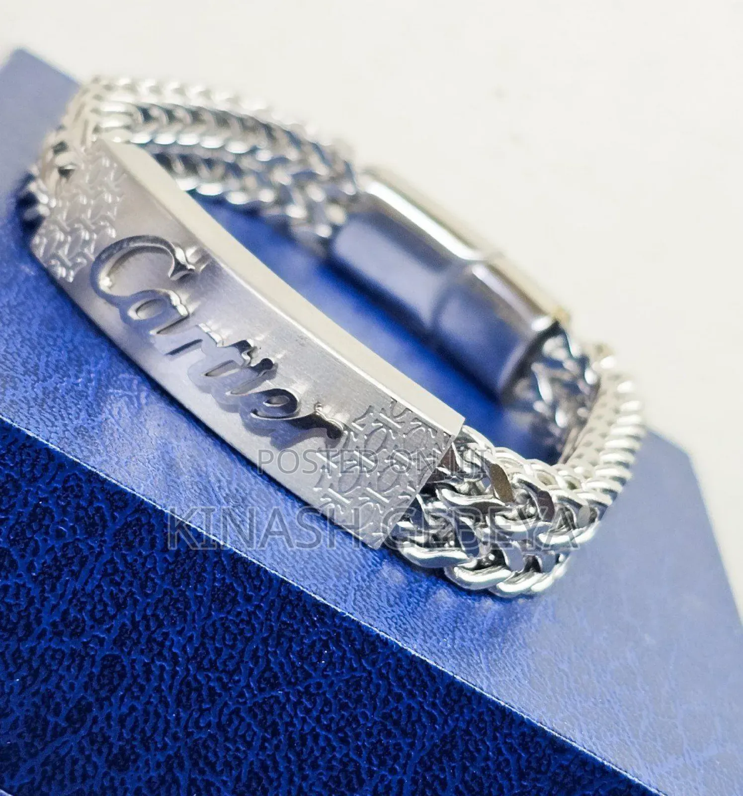 Cartier Stainless Steel Mens Braclet