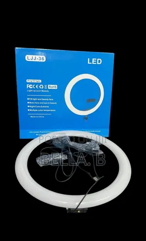 Photo - 14 Inch Led Ring Light: Eye-Friendly Led Lighting.