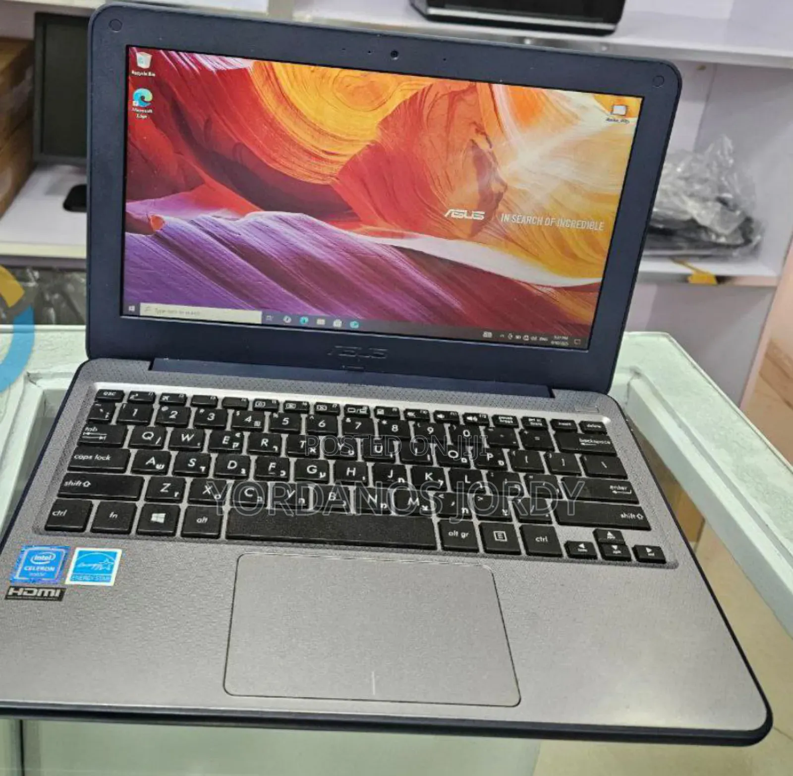 New Laptop Asus 4GB Intel Celeron SSD 60GB