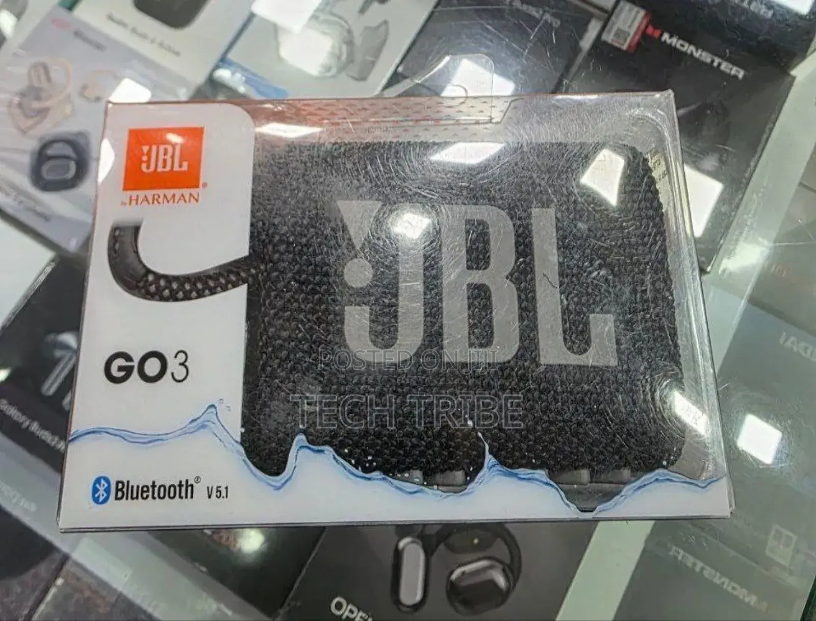 JBL Go 3 Portable Bluetooth Speaker Grab and Go Original JBL Pro Sound