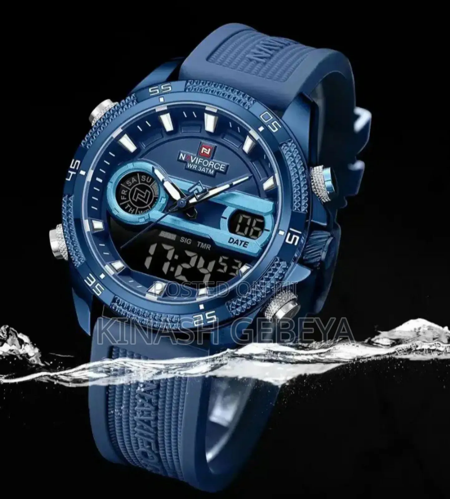 Navi Force Water Proof Mens Watch