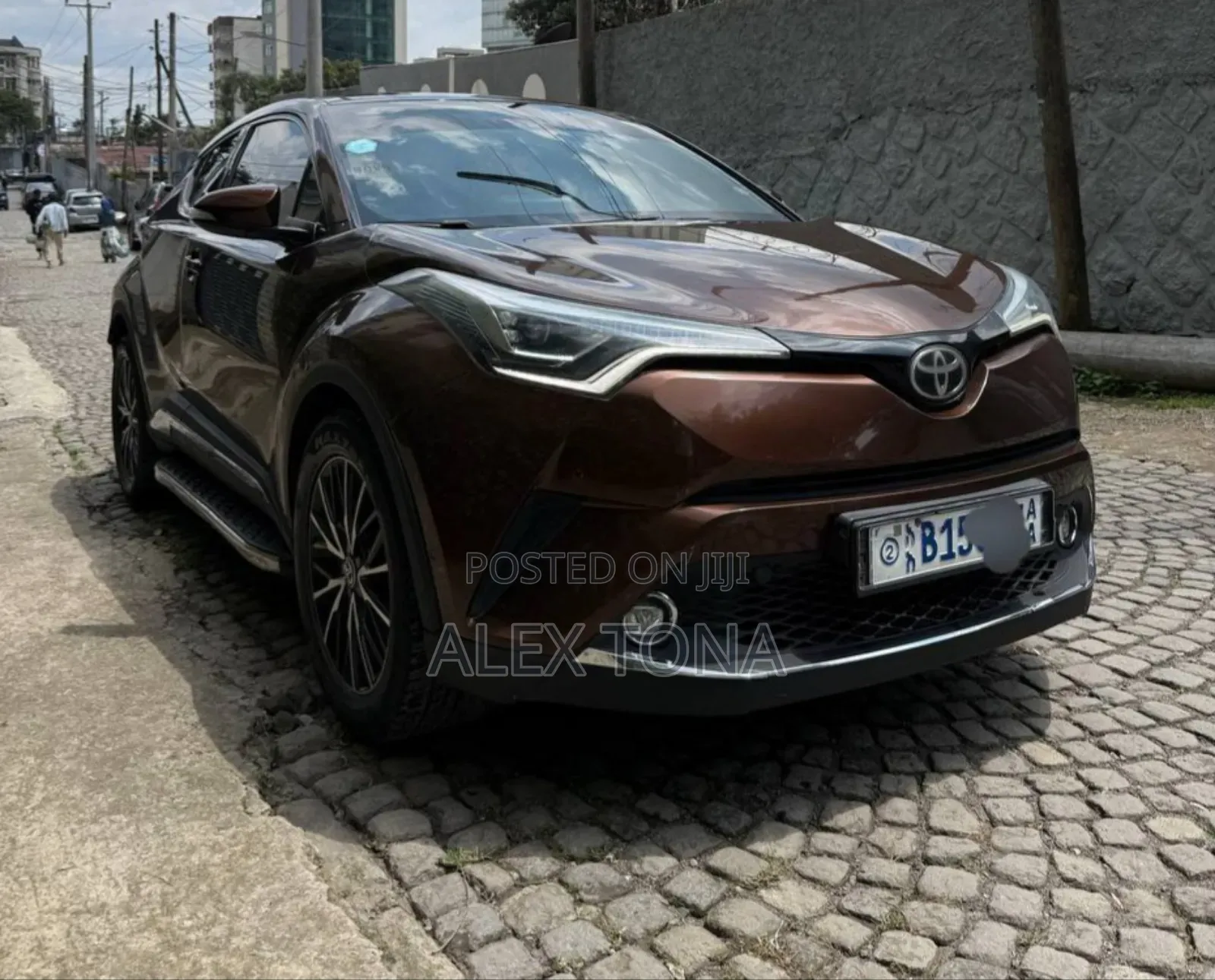 Toyota C-HR 2017 Burgundy