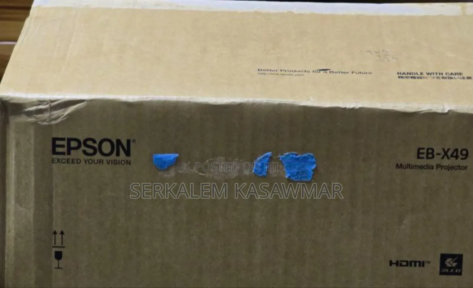 1brand New Epson Eb-X49 Projector Technology: 3lcd, RGB Liquid Cr