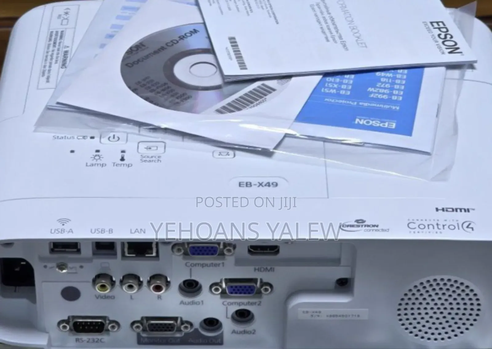 Brand New Epson Eb-X49 Projector Technology: 3lcd, RGB Liquid Cryst