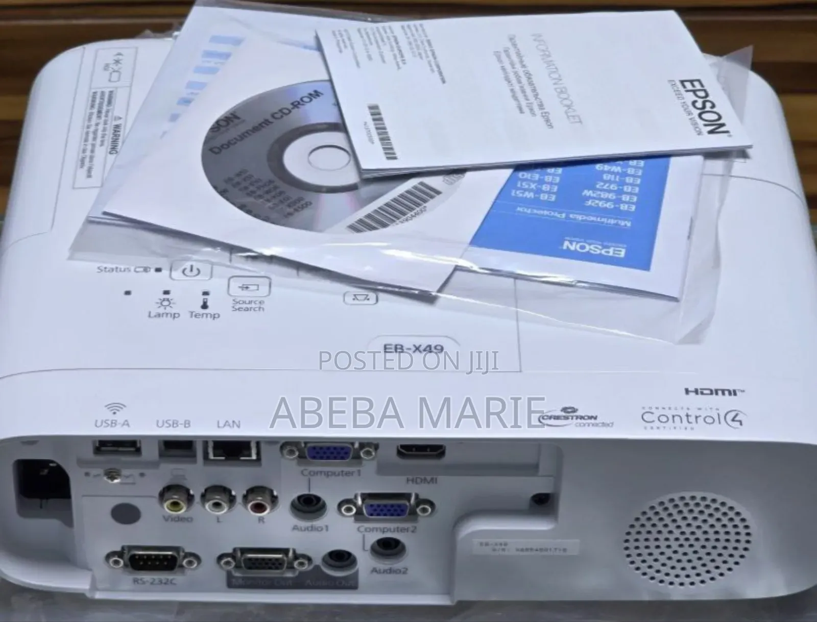 Brand New Epson Eb-X49 Projector Technology: 3lcd, RGB