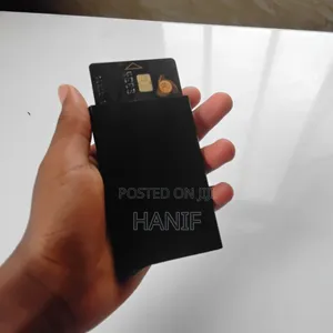 Premium Metal Pop-Up Card Holder – Wallet