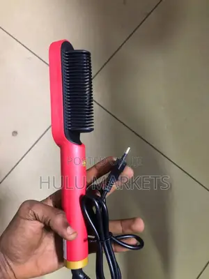 Photo - Electric Hair Straightening Comb
