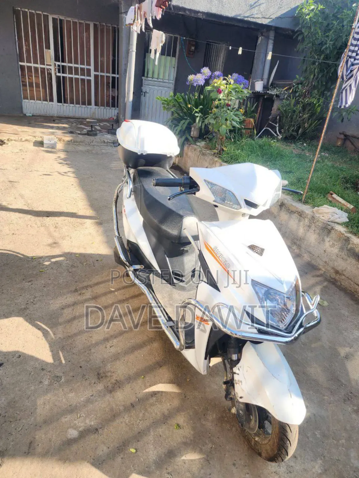 Motorcycle 2023 White