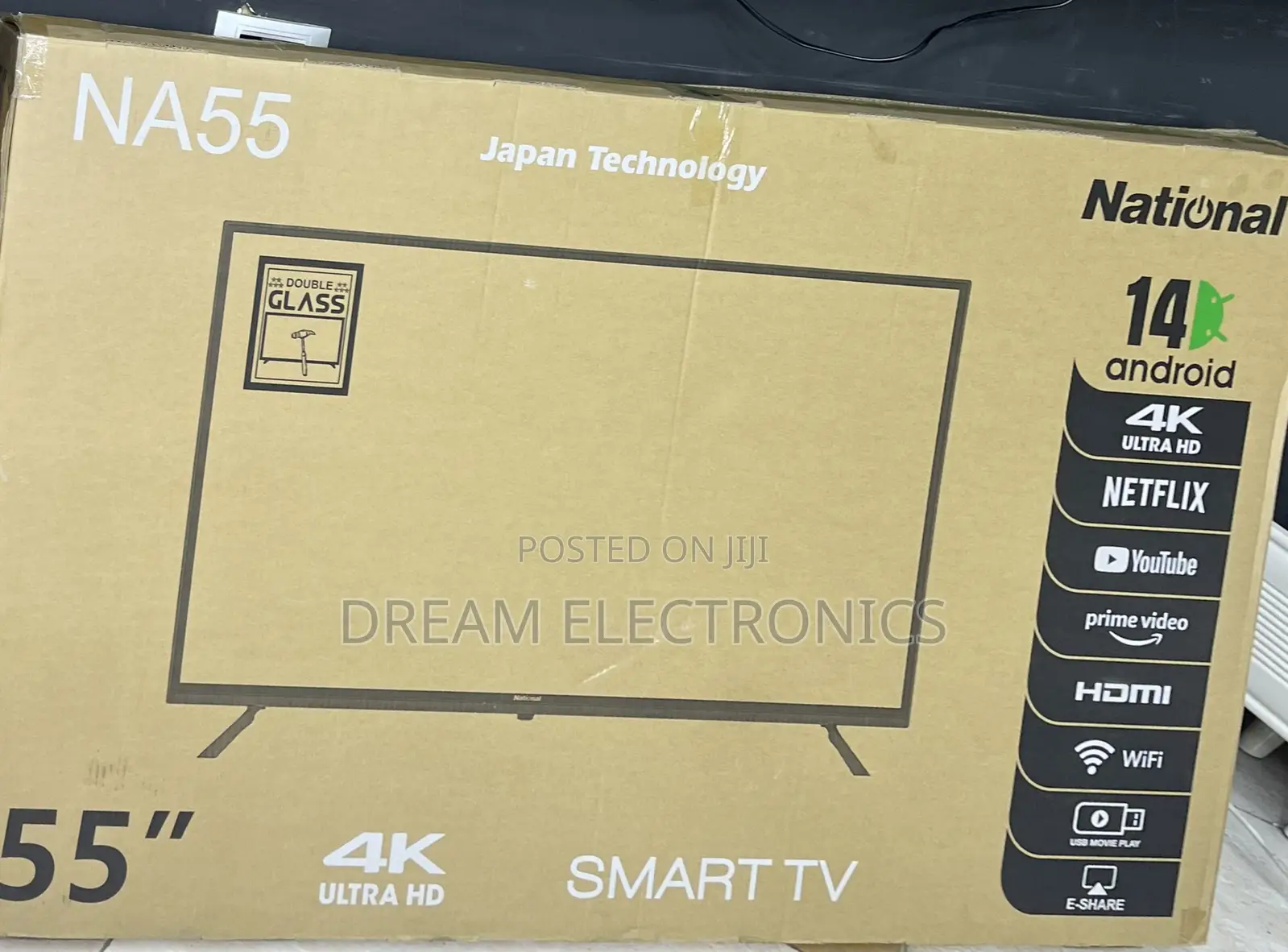 National Double Screen Television